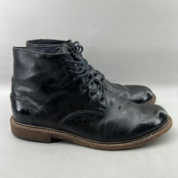 Wolverine 1000 Mile Other - Wolverine 1000 Mile Chukka Boots Men Size 8.5 Black Leather Ankle Casual Shoes